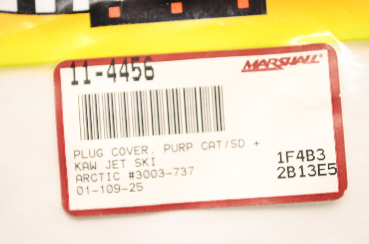 New SPI Purple Plug Cover Cat SD Kaw Jet Ski NOS