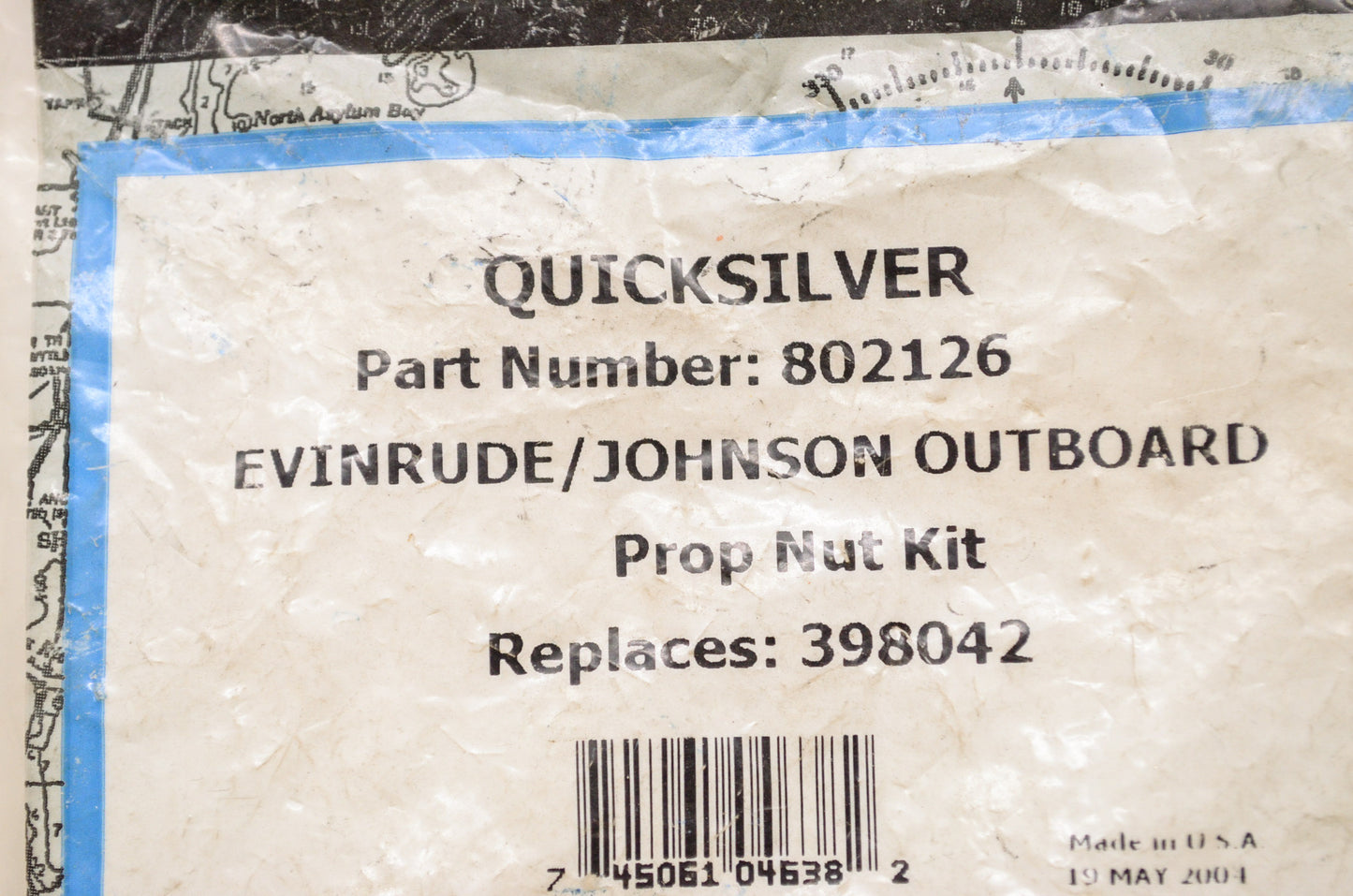 New OEM Quicksilver Mercury Marine Prop Nut Kit NOS