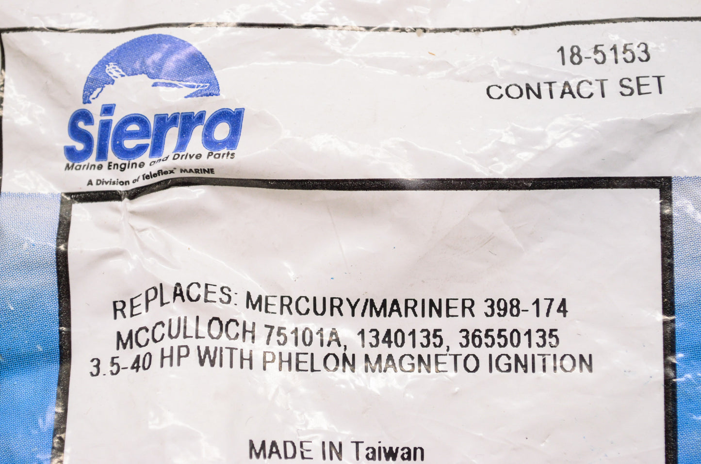 New Sierra Contact Set NOS