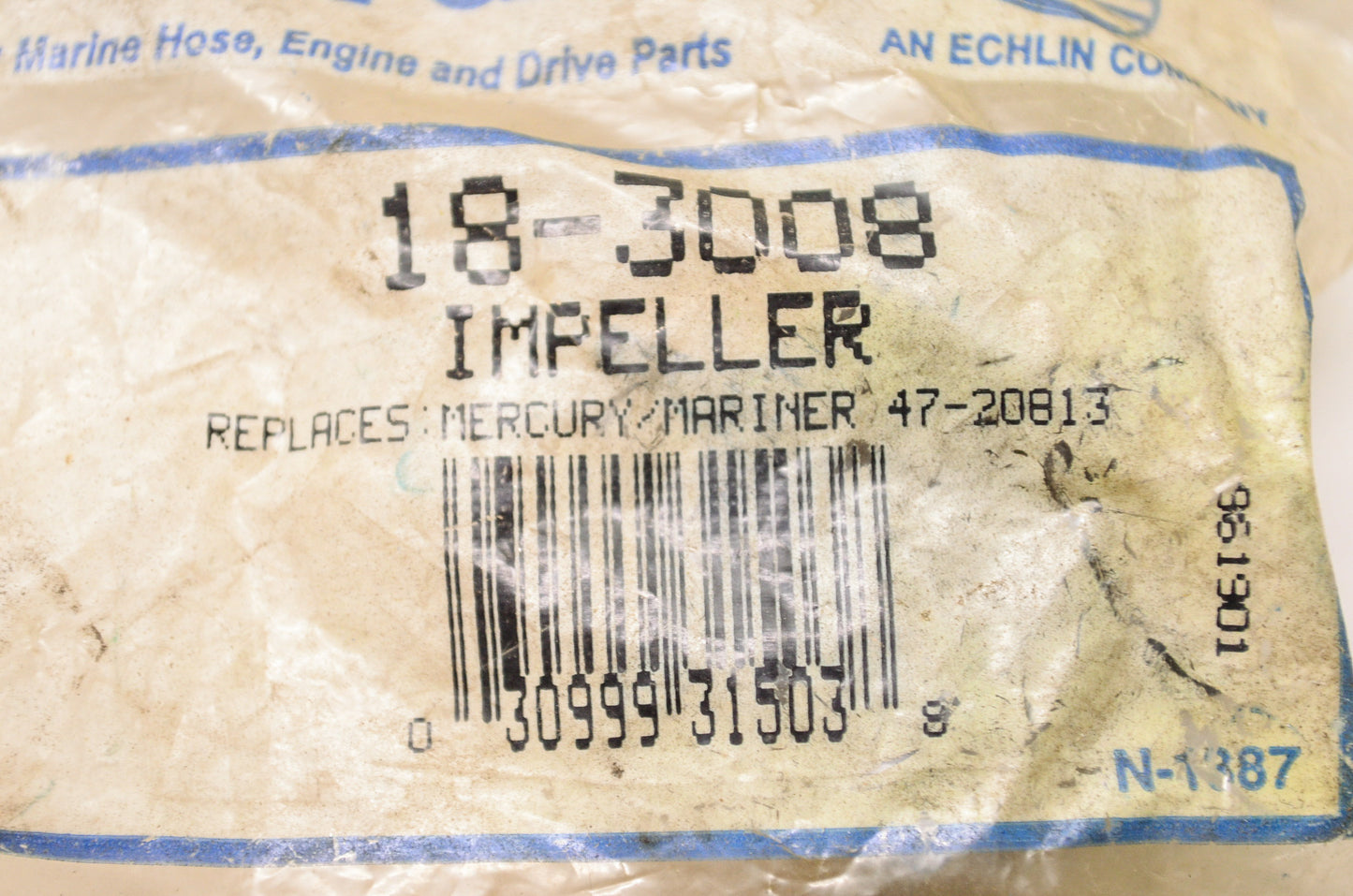 New Sierra Impeller NOS
