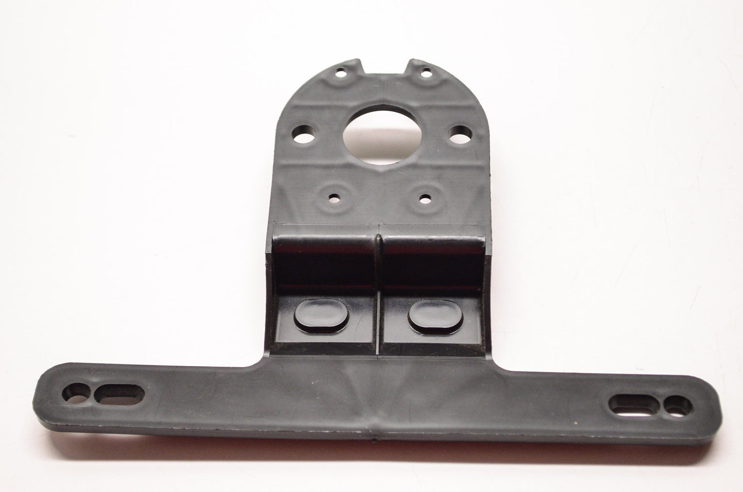 New Peterson Manufacturing Black Universal License Bracket NOS