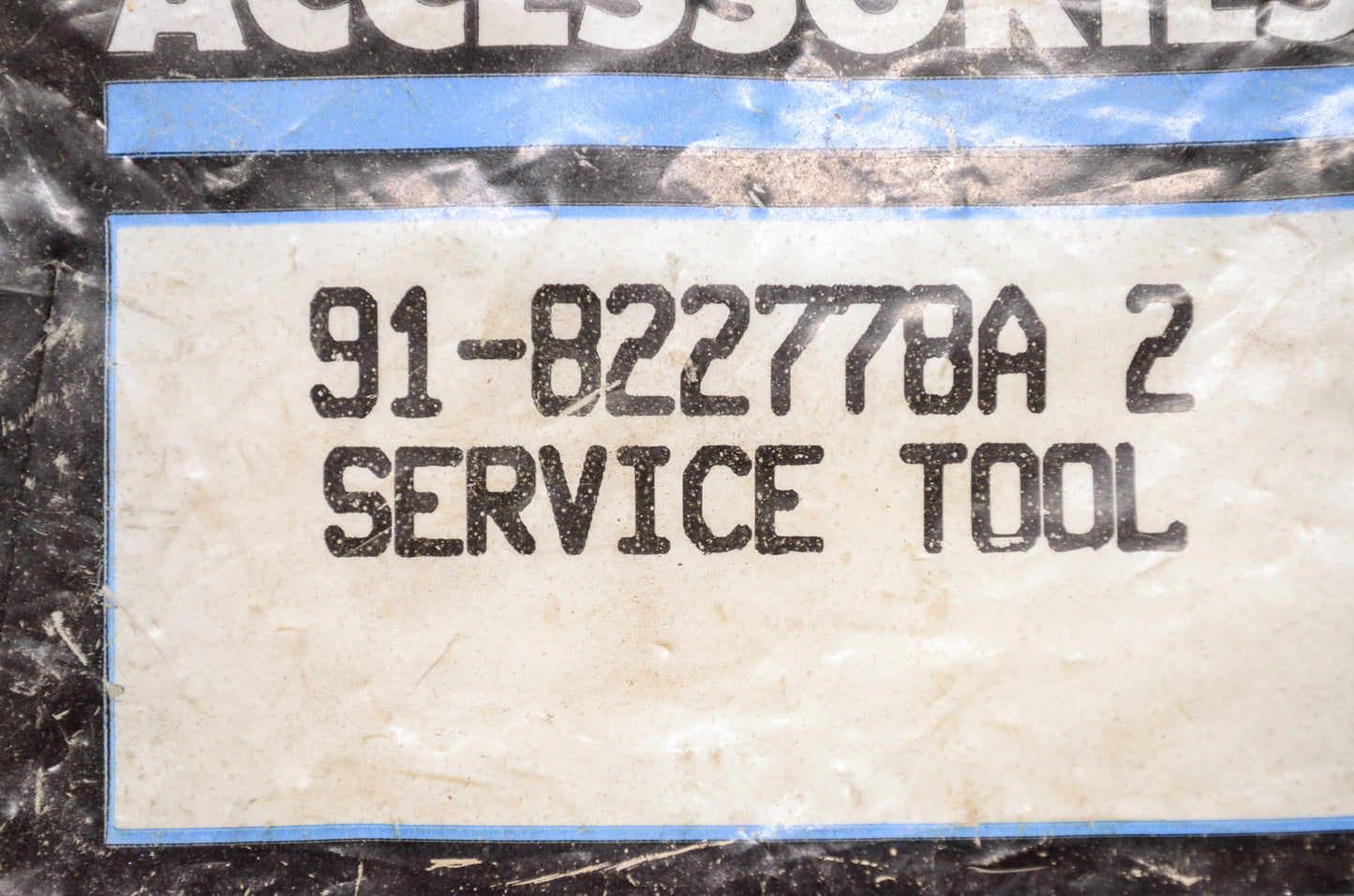 Quicksilver 91-822778A 2 Mercury Marine Service Pressure Tool Kit NOS