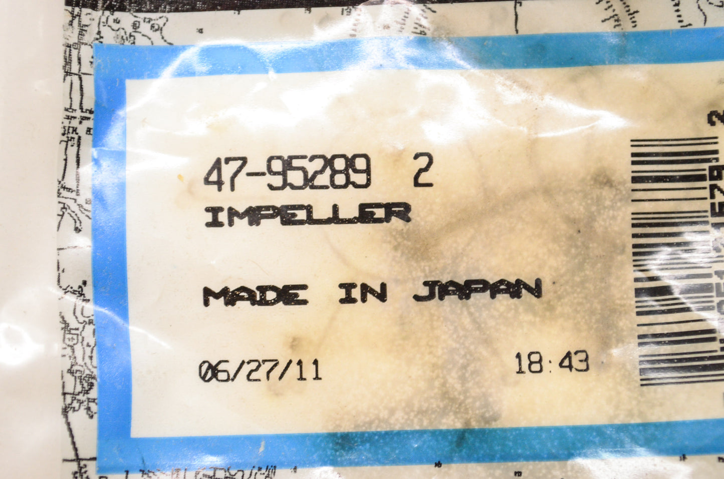 New OEM Quicksilver Mercury Marine Impeller NOS