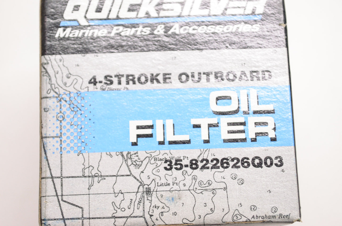 New OEM Quicksilver Mercury Marine 4 Stroke Outboard Oil Filter NOS