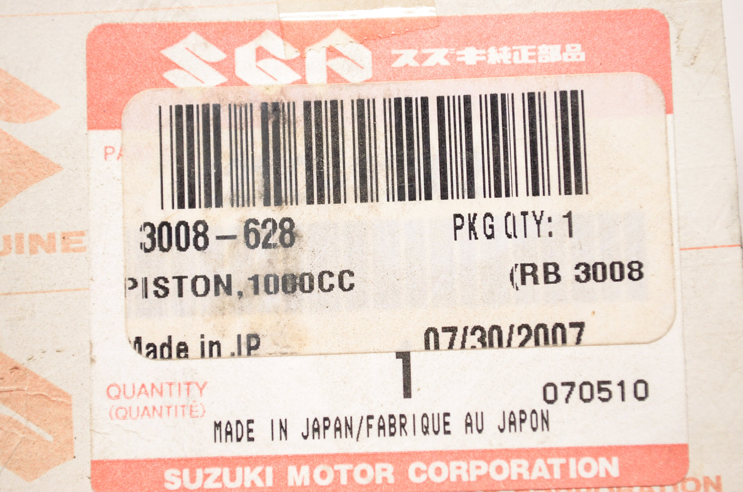OEM Arctic Cat 3008-628 Piston 1000cc NOS