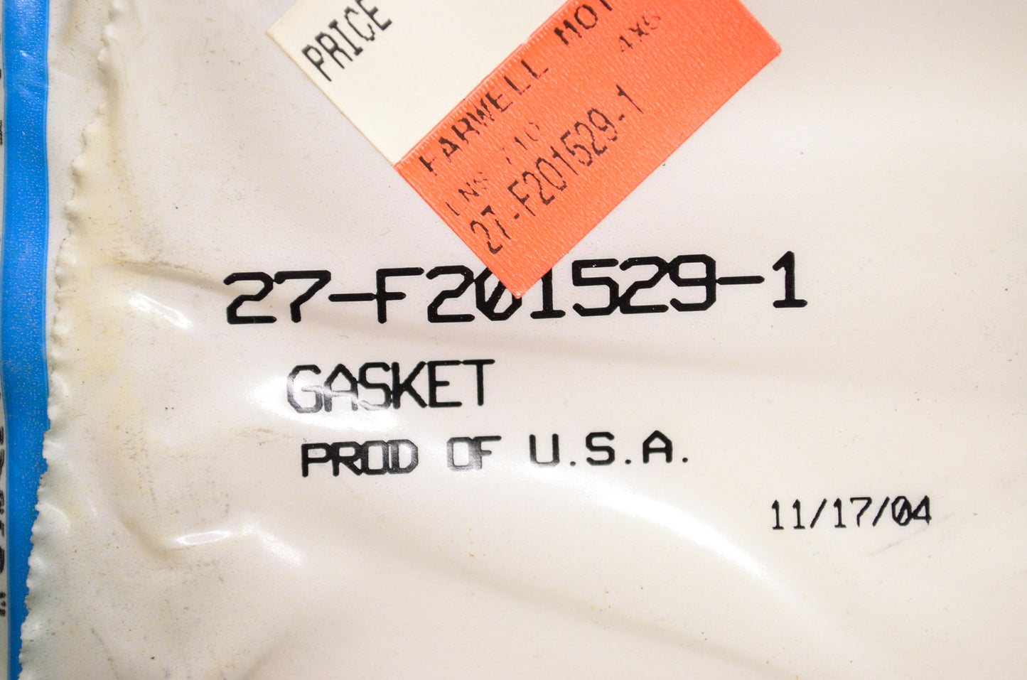 New OEM Quicksilver Mercury Marine Head Gasket Chrysler Force NOS