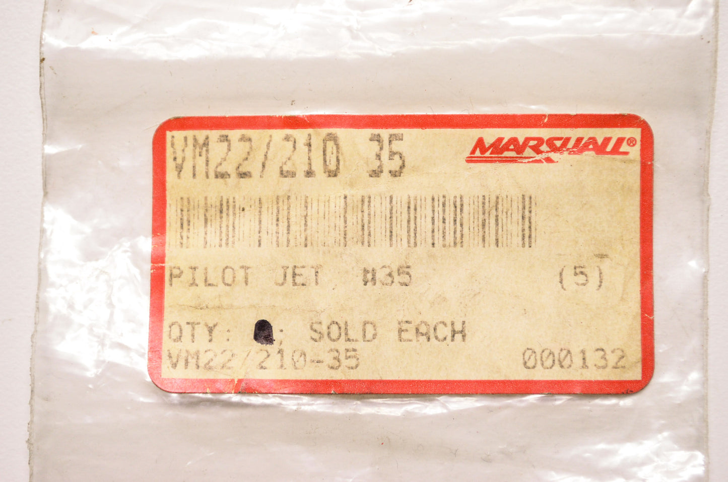 New Marshall Pilot Jet #35 NOS