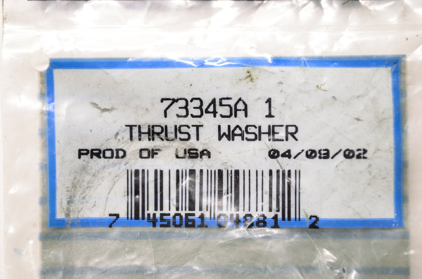 New OEM Quicksilver Mercury Marine Thrust Washer NOS