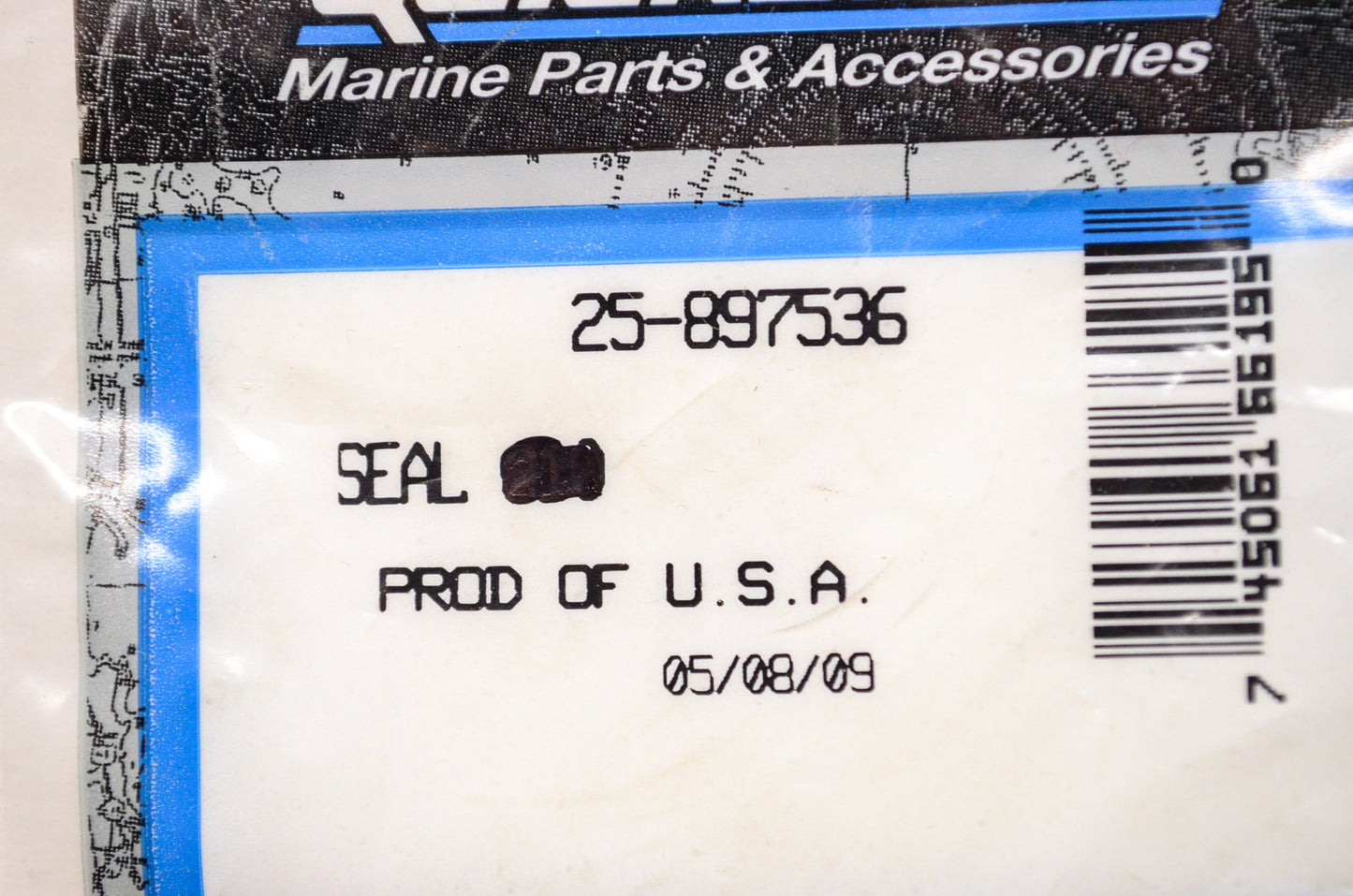 Quicksilver 25-897536 Mercury Marine Seal Qty 2 NOS