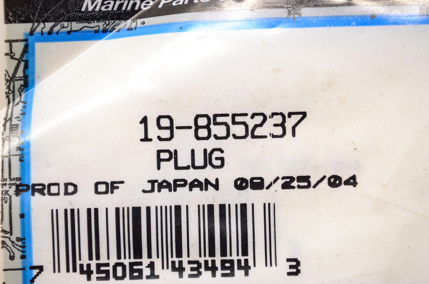 New OEM Quicksilver Mercury Marine Plug Qty 2 NOS