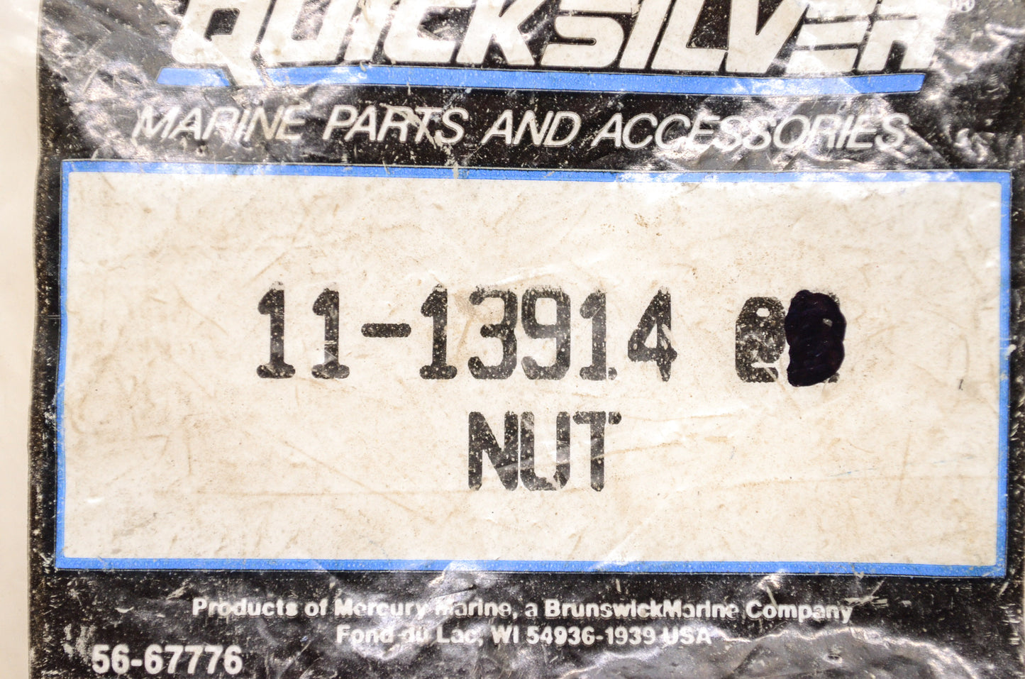New OEM Quicksilver Mercury Marine Nut Qty 5 NOS