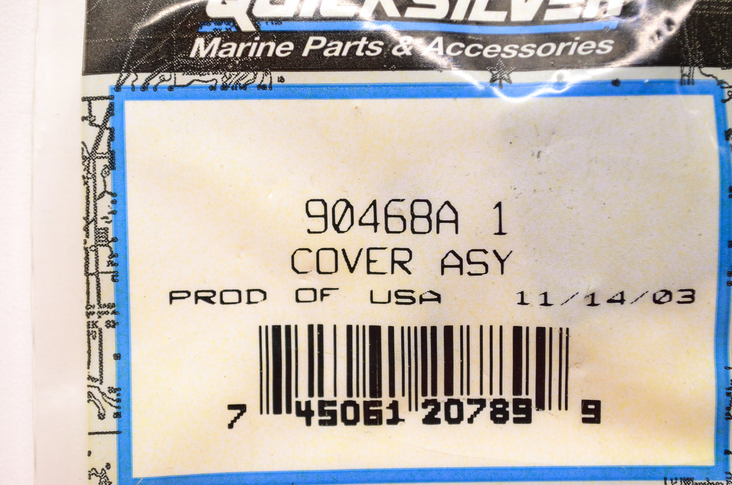 New OEM Quicksilver Mercury Marine Cover Assembly NOS