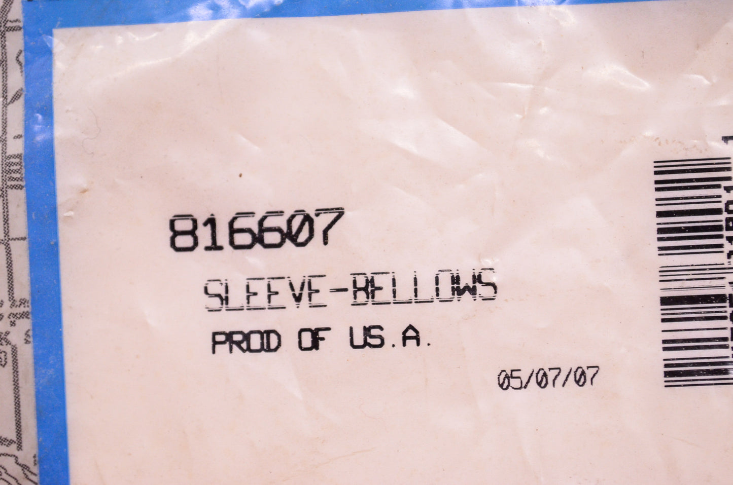 New OEM Quicksilver Mercury Marine Bellows Sleeve NOS