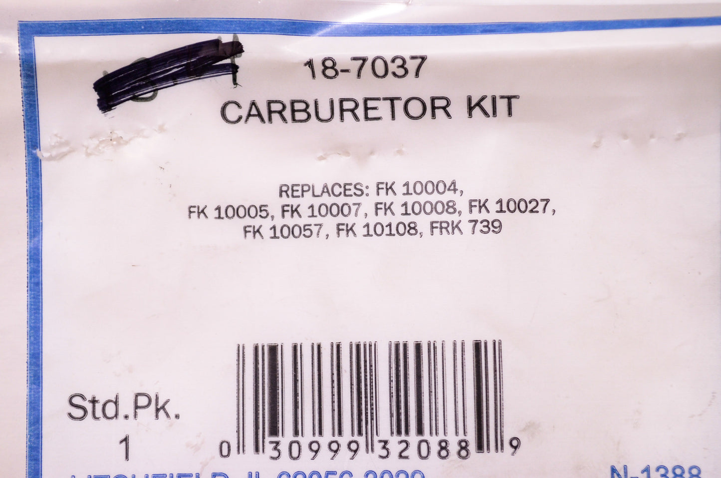 New Sierra Carburetor Repair Kit Chrysler Force NOS