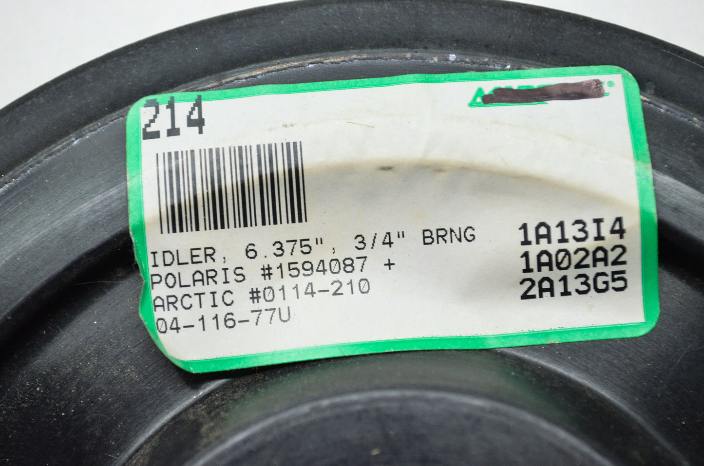 New PPD Idler Wheel 6.375' Dia. .75' Brng NOS