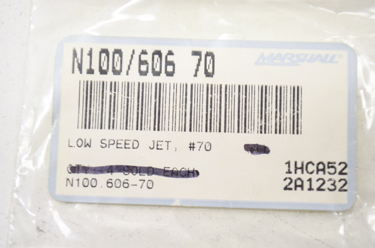 Low Speed Jet NOS