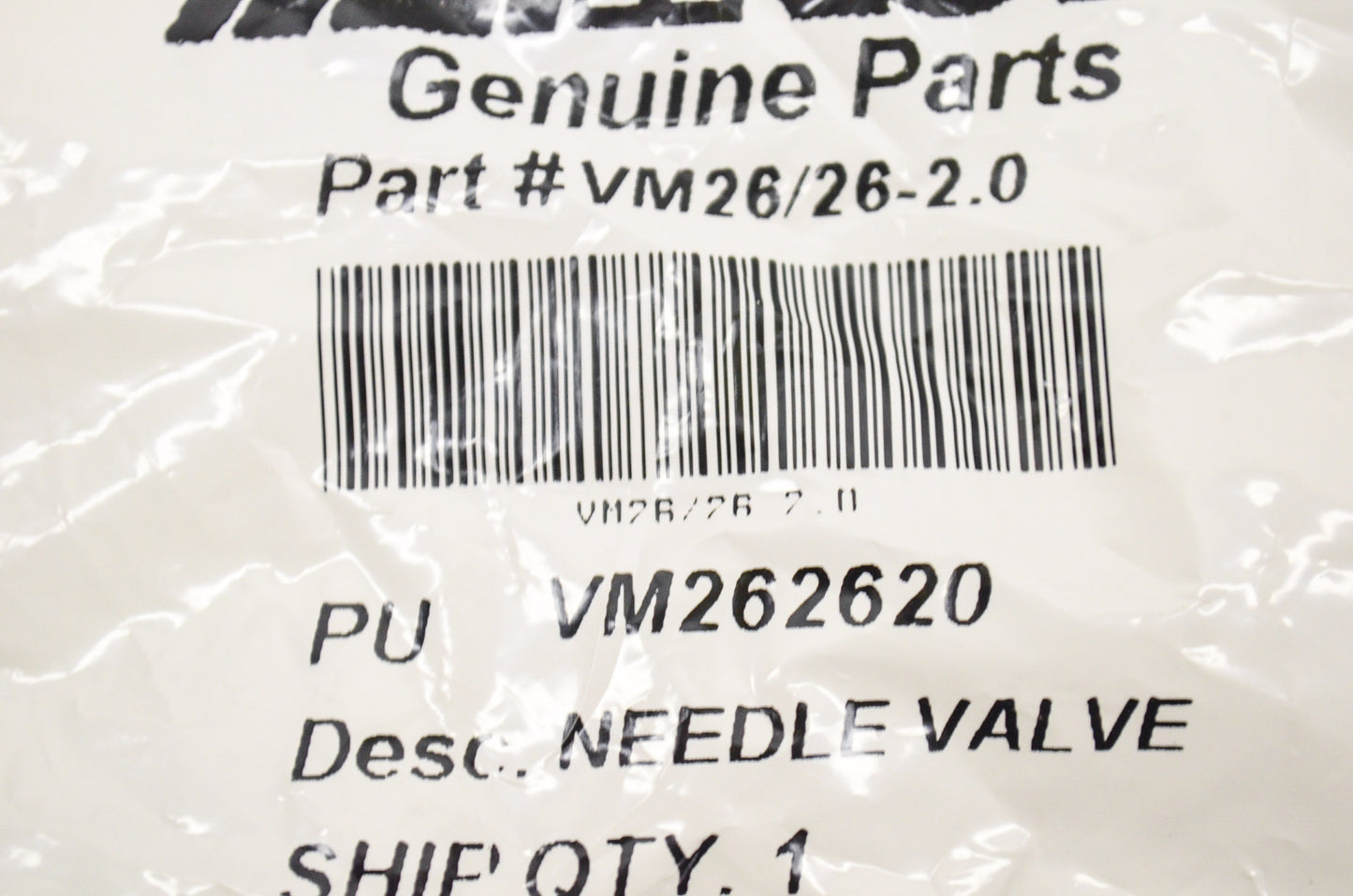 Mikuni VM26/26 2.0, VM26/26-2.0 Needle Valve NOS