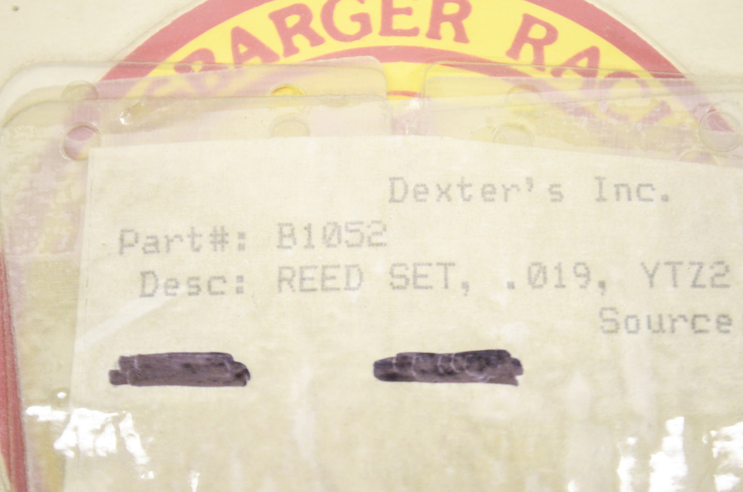 Reed Set Yamaha YZ 250 490 NOS