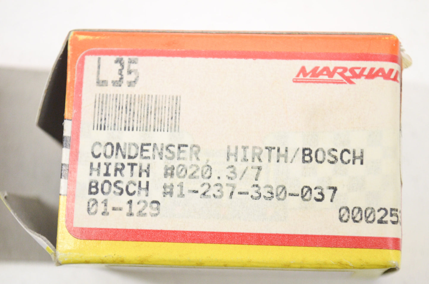 New Sports Parts Inc. Condenser Hirth Bosch NOS