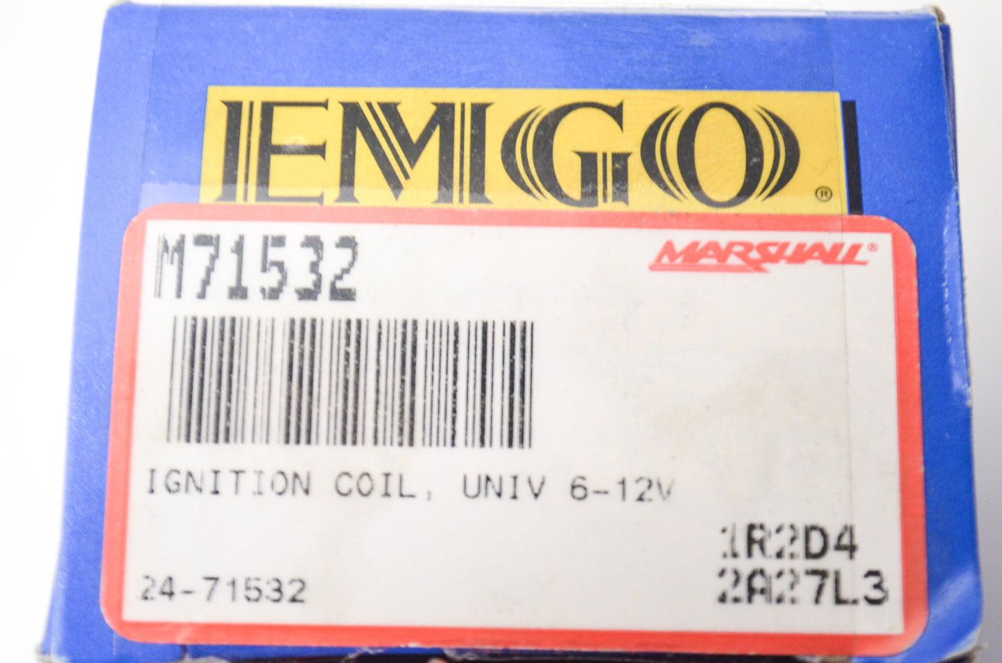 New EMGO Ignition Coil NOS