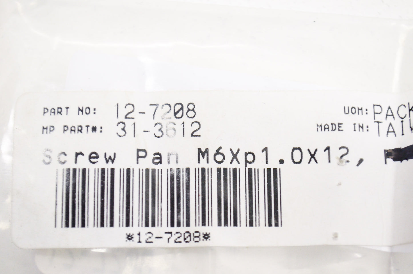 New Motion Pro Pan Screw Qty 5 NOS
