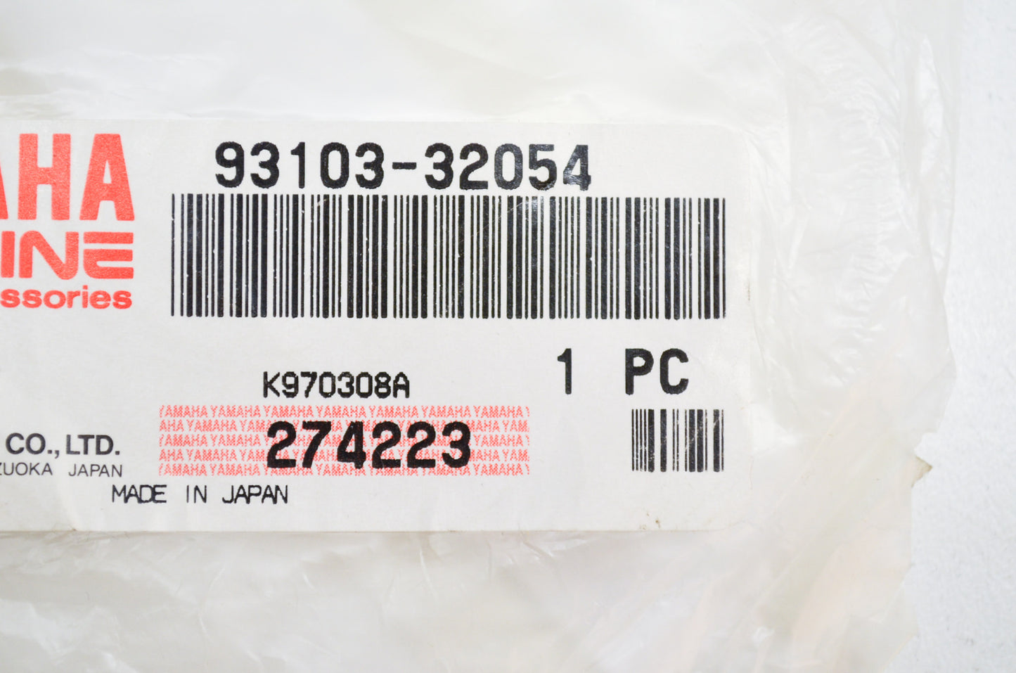 OEM Yamaha 93103-32054-00 Oil Seal Type SW NOS