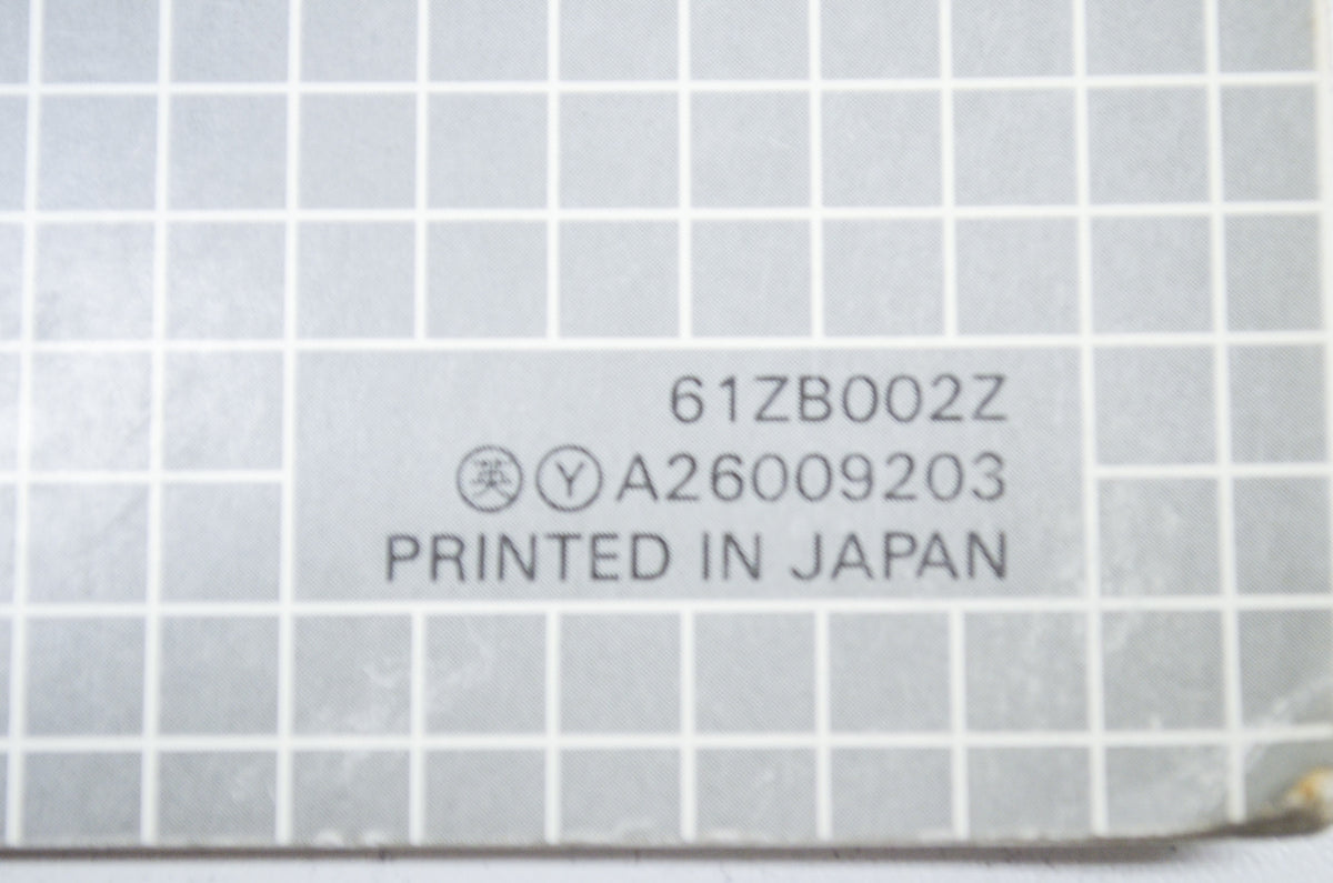 OEM Honda 61ZB002Z Shop Manual Supplement EG1400X EG2500X