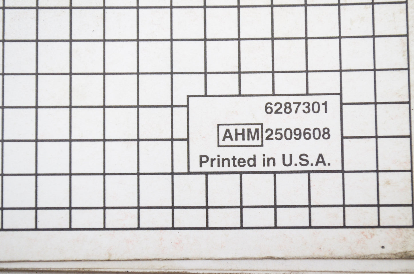 OEM Honda 6287301 Service Manual G65-G80
