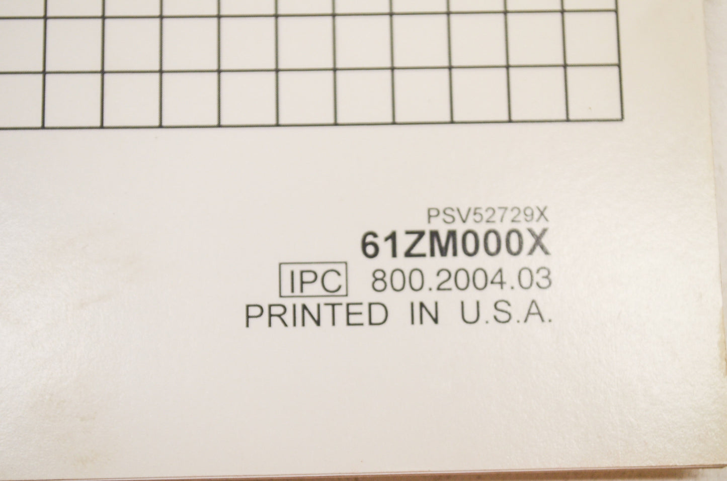 OEM Honda Shop Manual Supplement GCV160