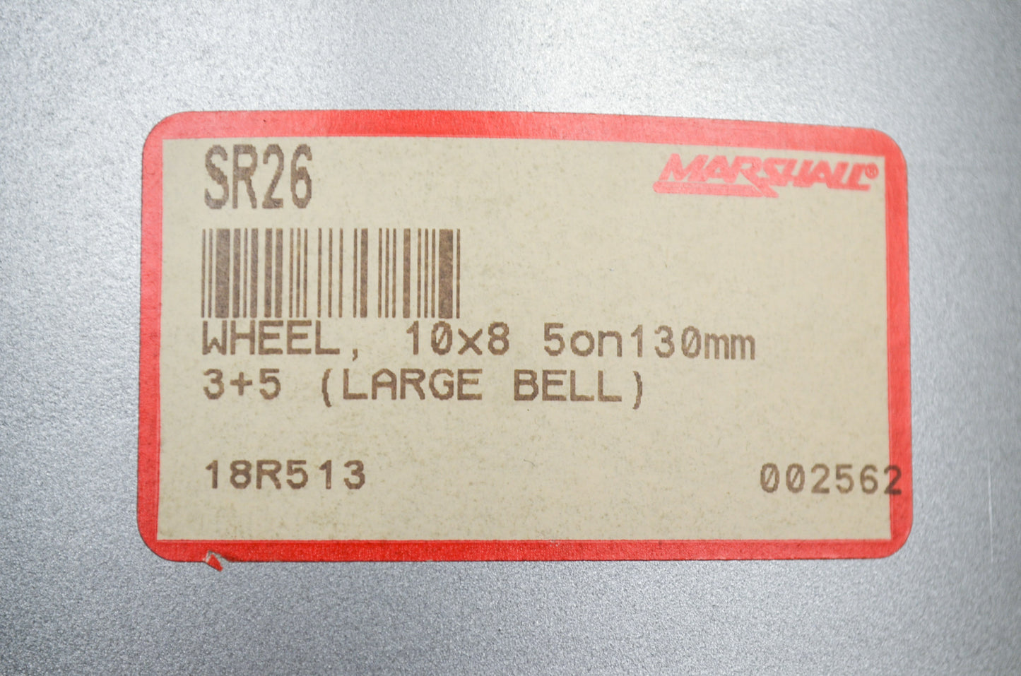 10x8 5x130mm Wheel Qty 2 NOS