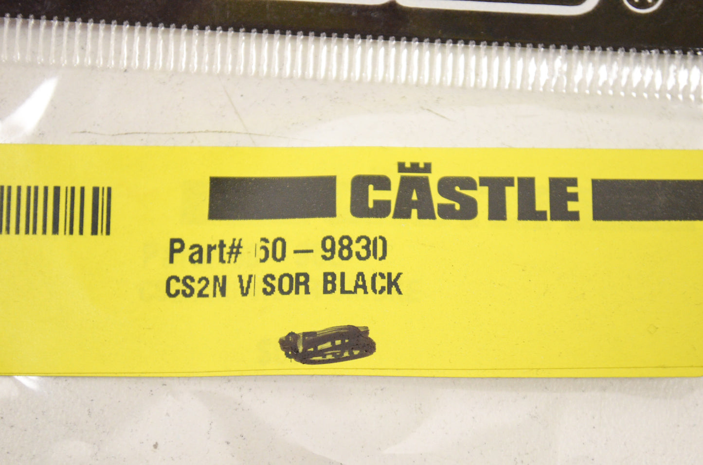 Visor Black NOS