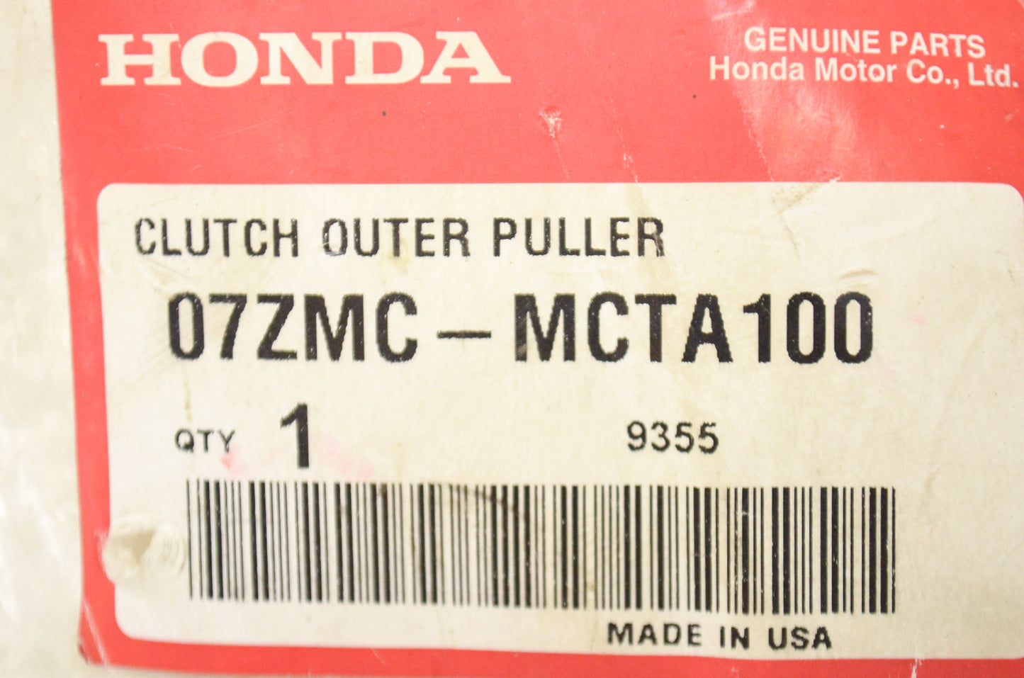 Outer Clutch Puller NOS