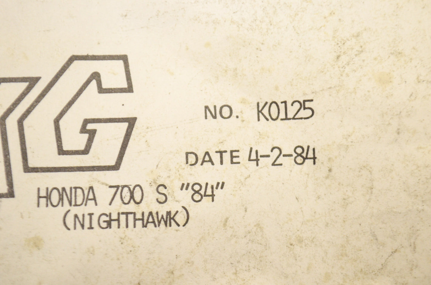 Omni II Mounting Kit Fits Honda 700 S '84' (Nighthawk) NOS