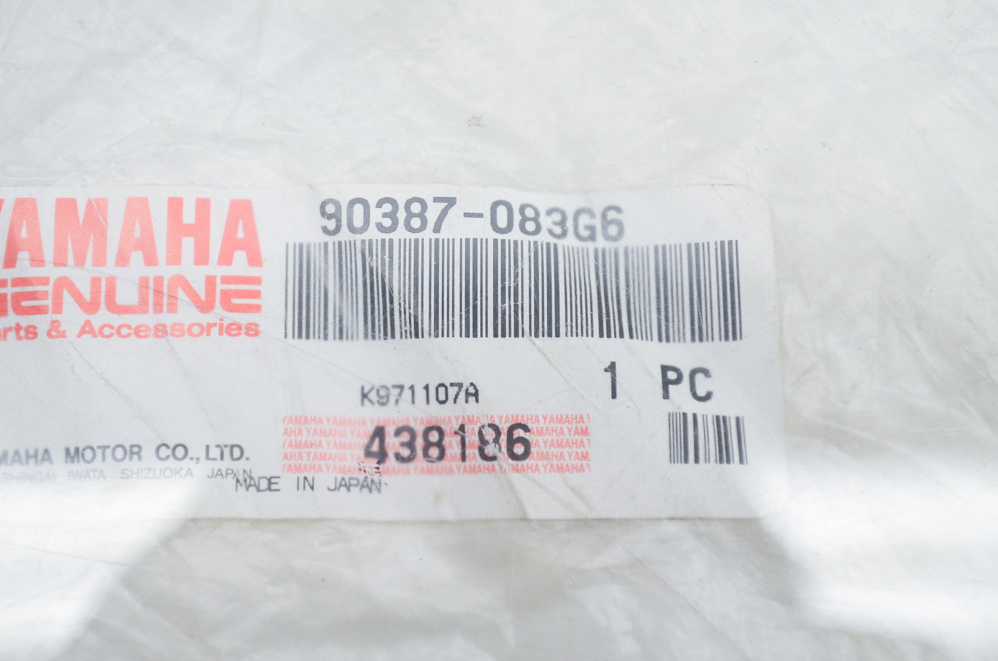 OEM Yamaha 90387-083G6-00 Collar NOS