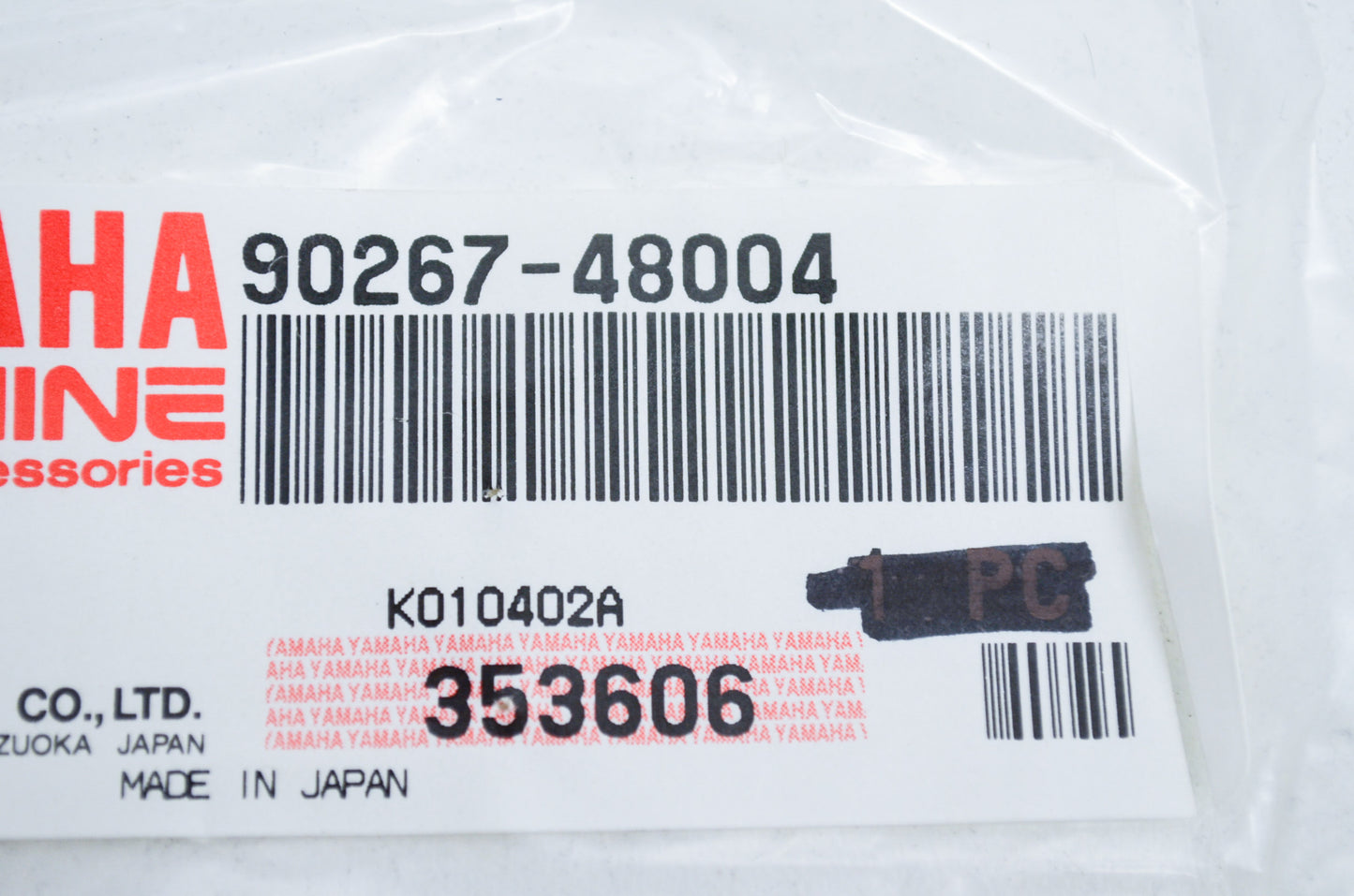 OEM Yamaha 90267-48004-00 Blind Rivet Qty 3 NOS