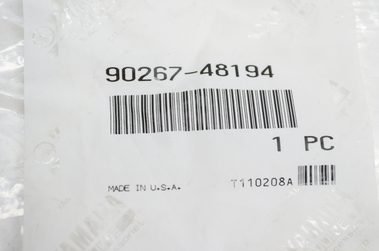 OEM Yamaha 90267-48194-00 Blind Rivet NOS