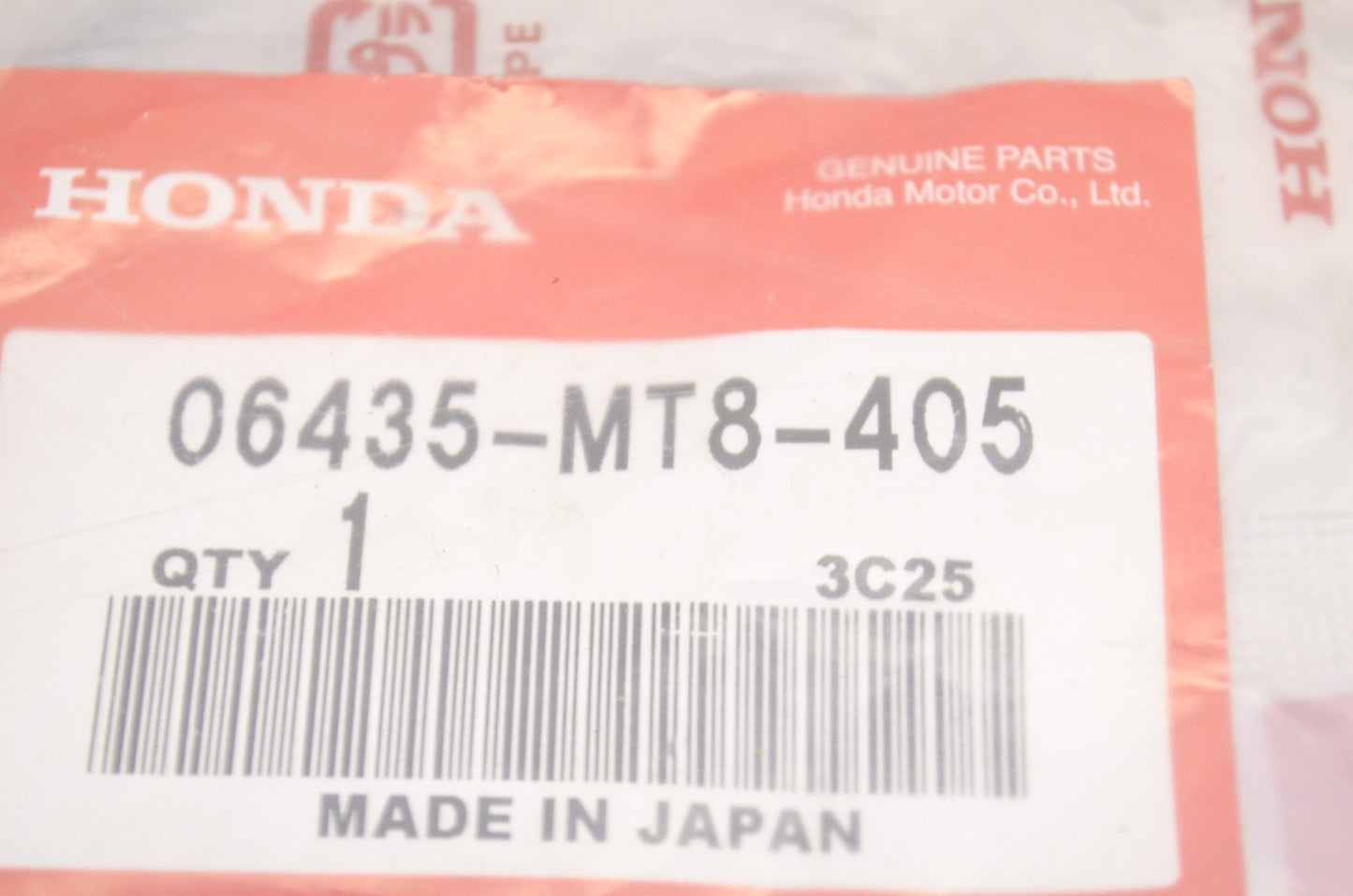 OEM Honda 06435-MT8-405 Rear Pad Set NOS