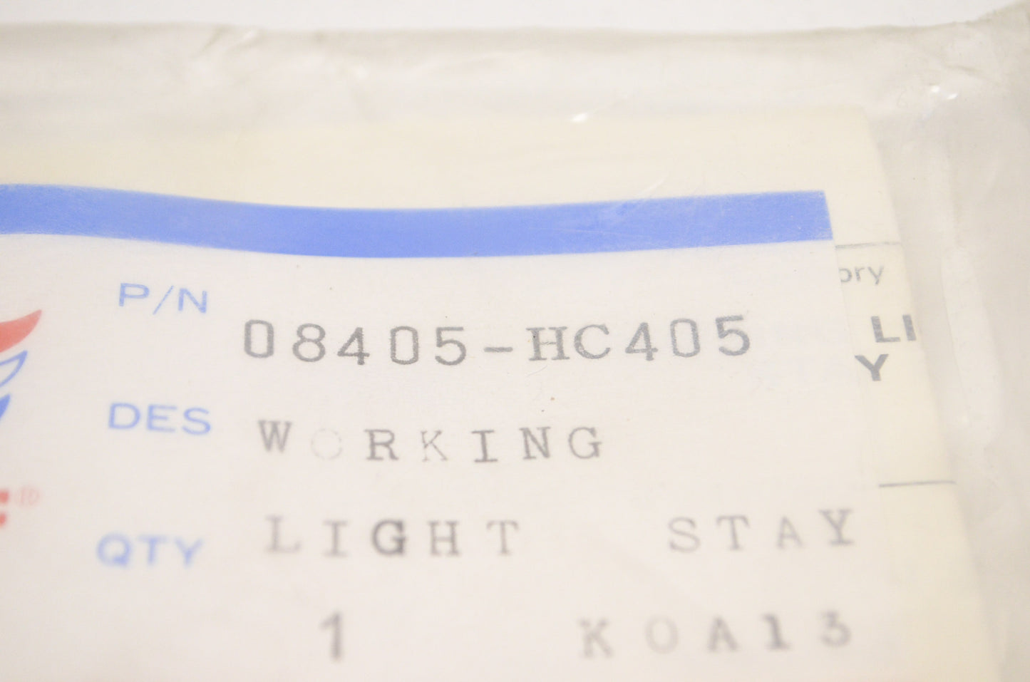 OEM Honda 08405-HC405 Work Light Mounting Bracket NOS