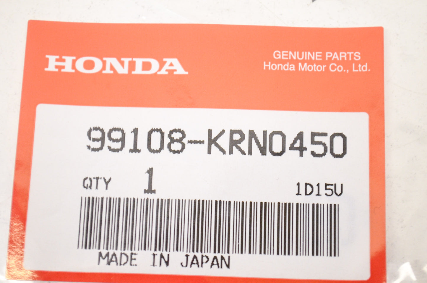 OEM Honda 99108-KRN-0450 Leak Jet (#45) NOS