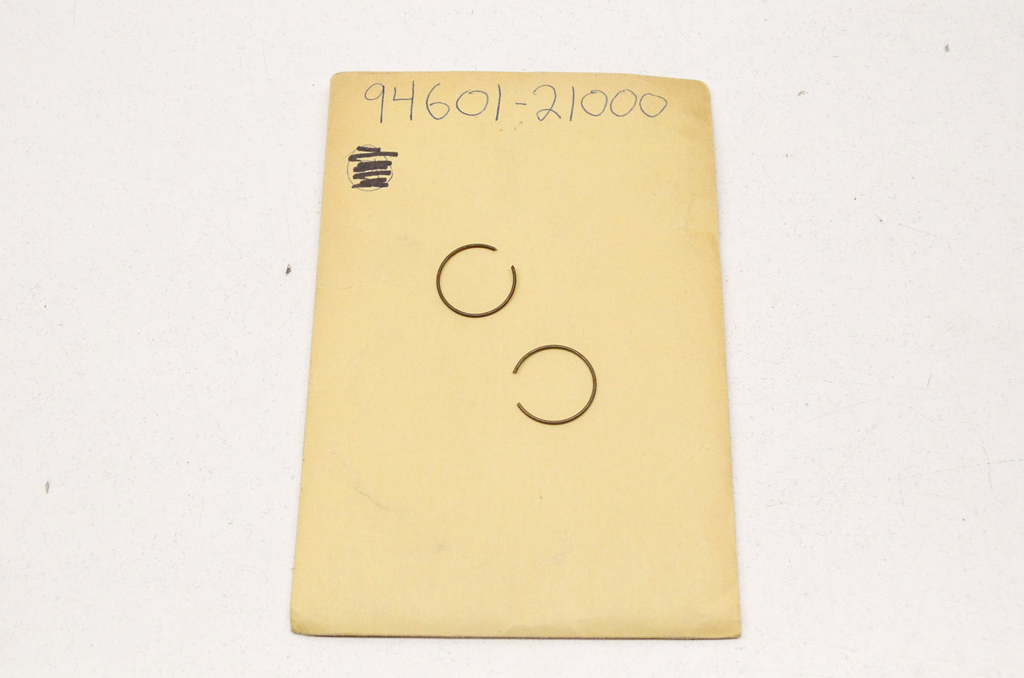 OEM Honda 94601-21000 Clip (21mm) Qty 2 NOS
