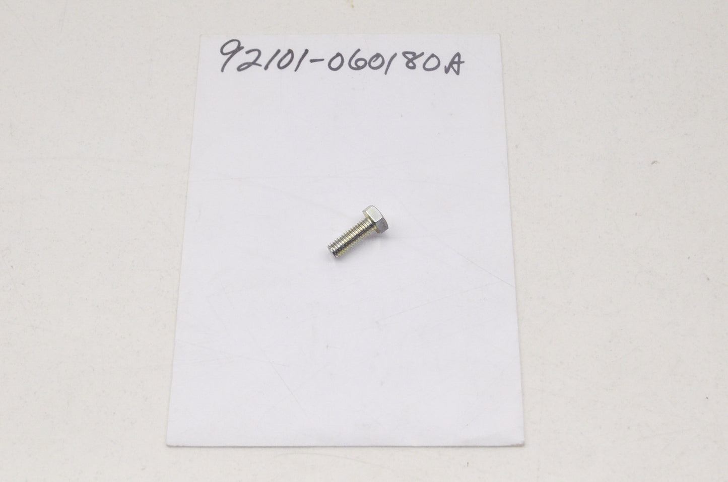 OEM Honda 92101-06018-0A Hex Bolt (6X18) NOS