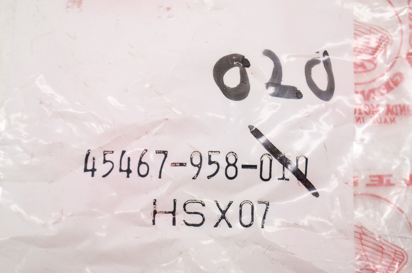 OEM Honda 45467-958-010 Brake Cable Guide NOS