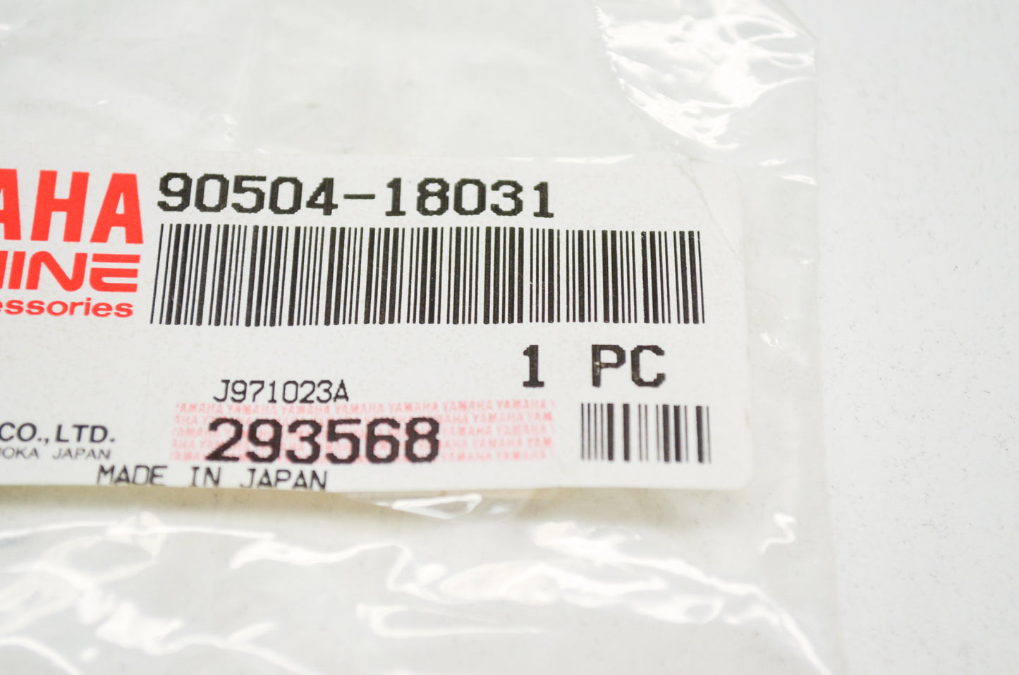 OEM Yamaha 90504-18031-00 Compression Spring NOS