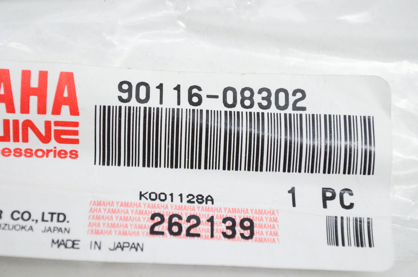 OEM Yamaha 90116-08302-00 Stud Bolt NOS