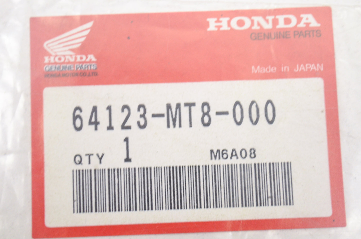 OEM Honda 64123-MT8-000 Right Lever Side Plate NOS