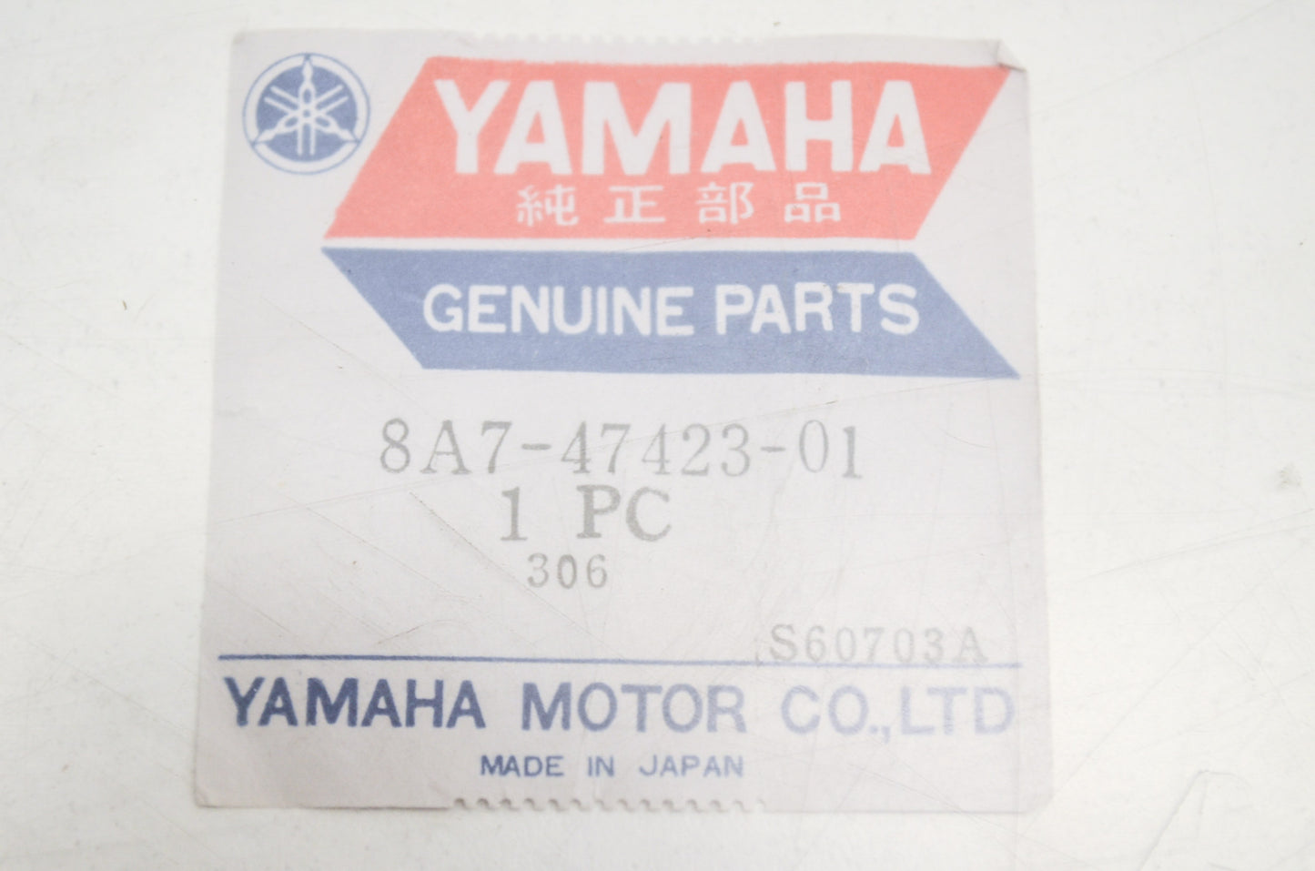OEM Yamaha 8A7-47423-01-00 Sliding Runner 3 NOS