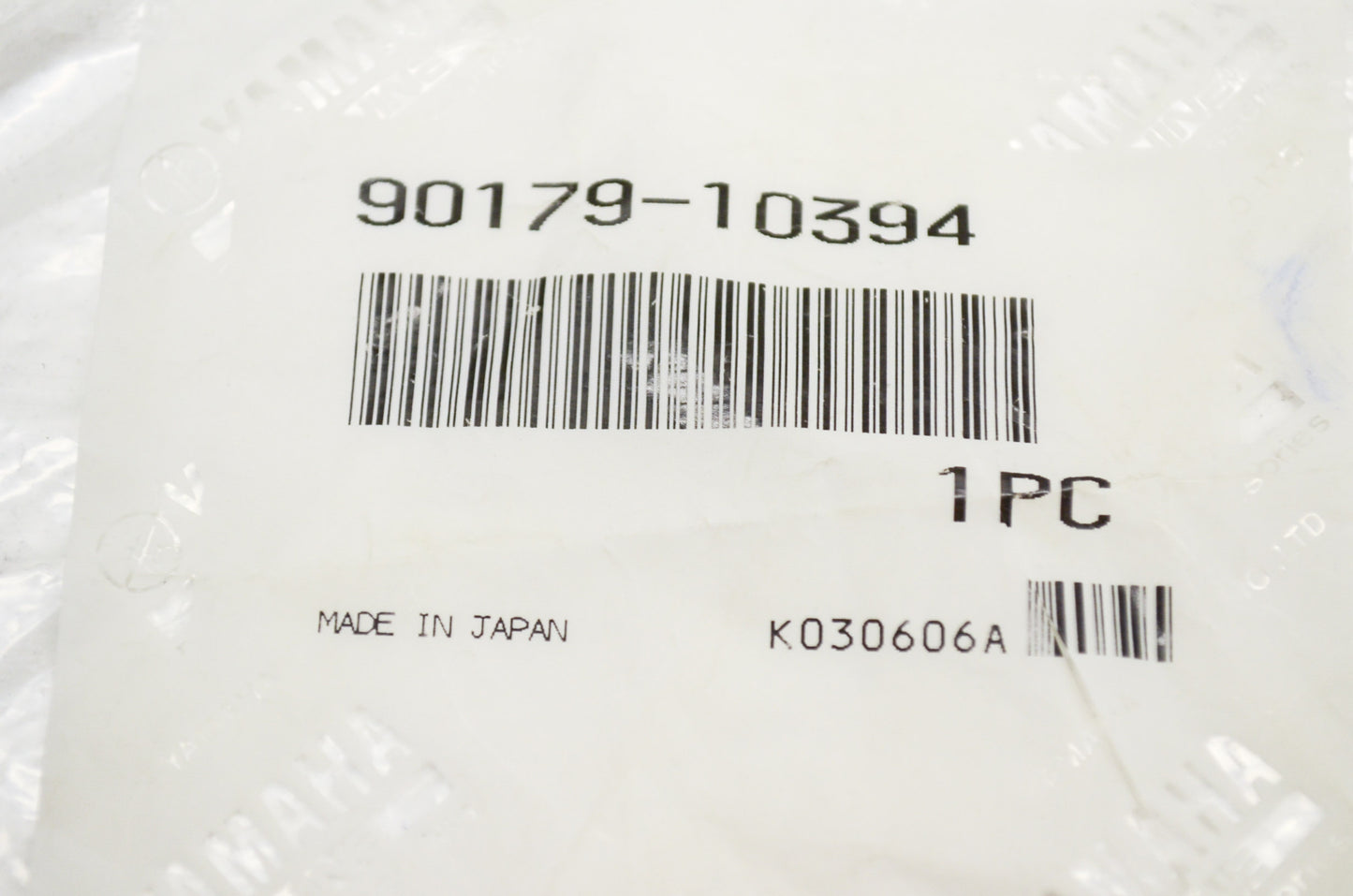 OEM Yamaha 90179-10394-00 Special Shape Nut NOS