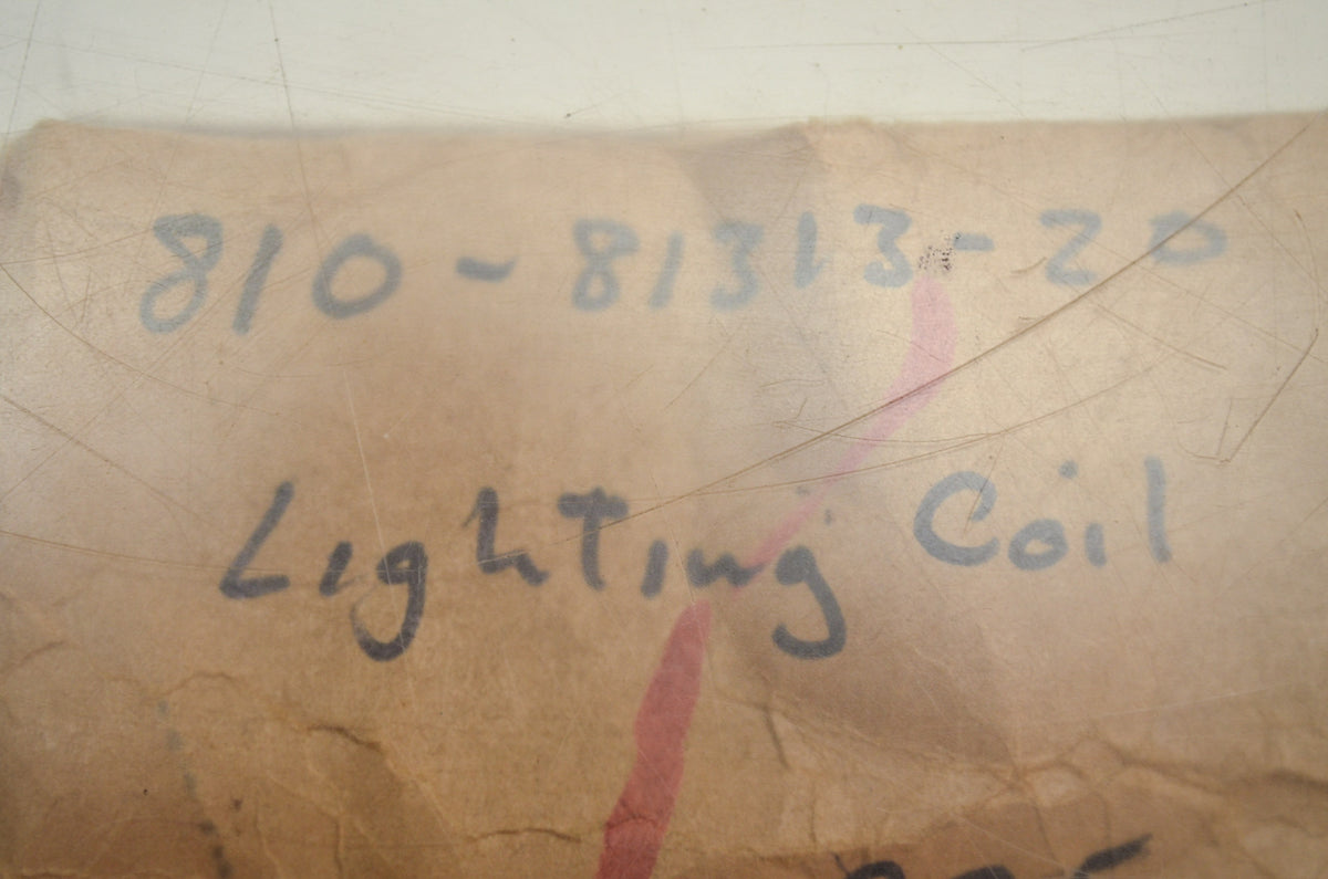 OEM Yamaha 810-81313-20-00 Lighting Coil 1 NOS