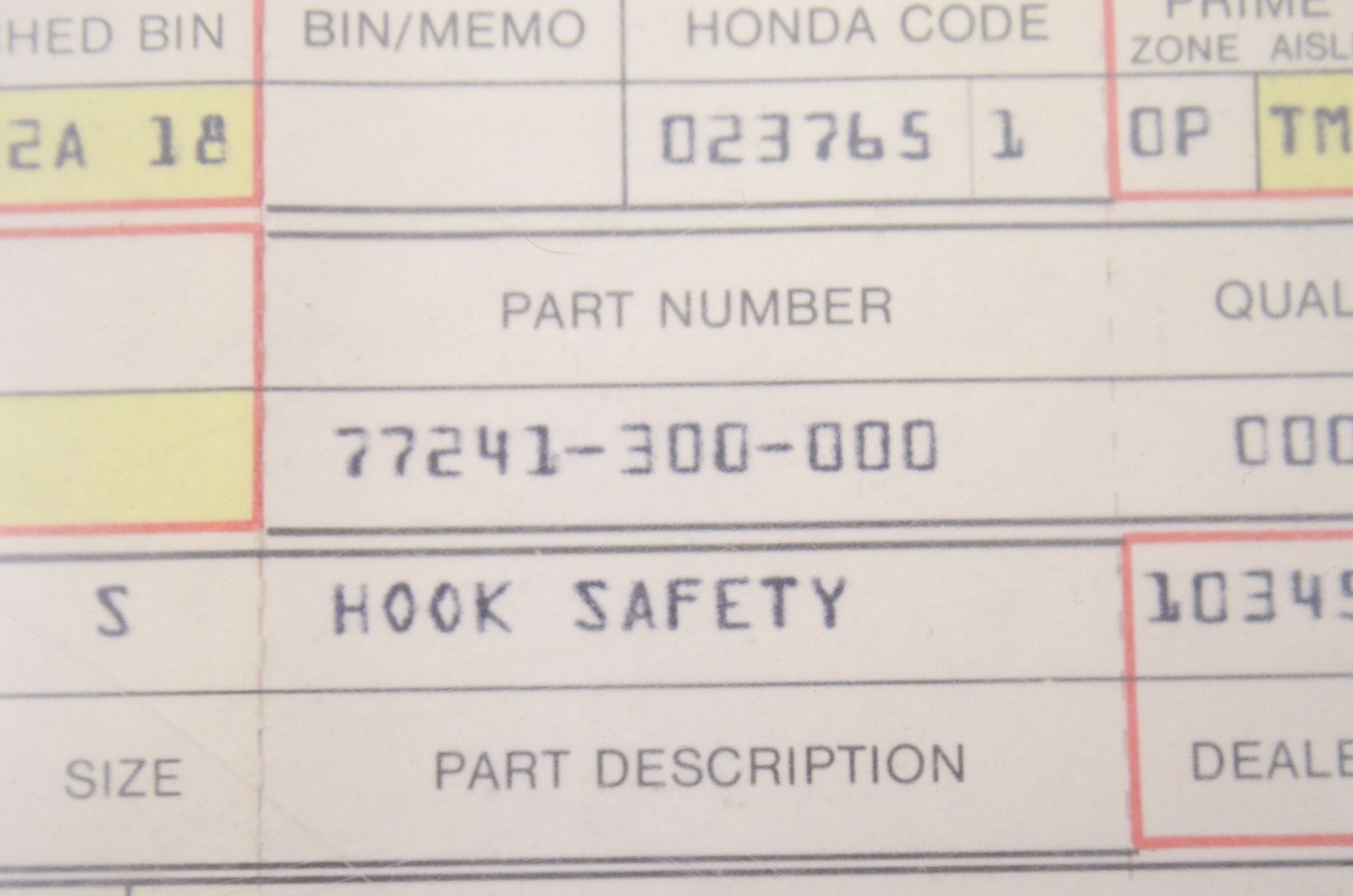 Hook NOS