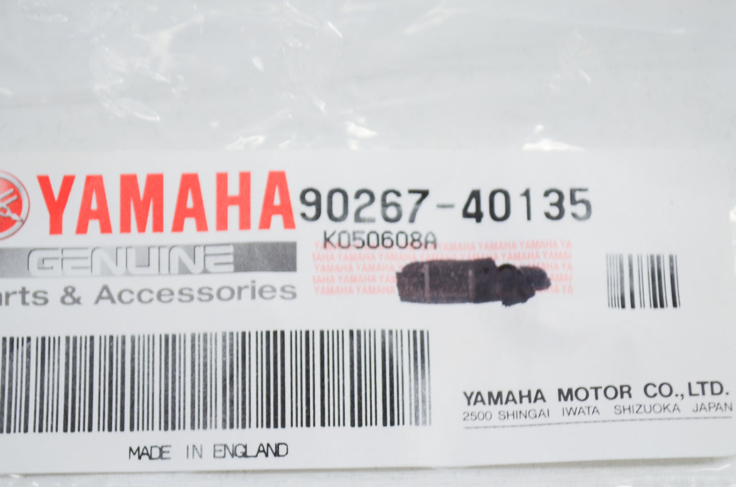 OEM Yamaha 90267-40135-00 Blind Rivet Qty 2 NOS